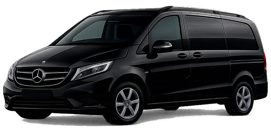 9-seater chauffeur vehicle - Mercedes Vito, VW Transporter
