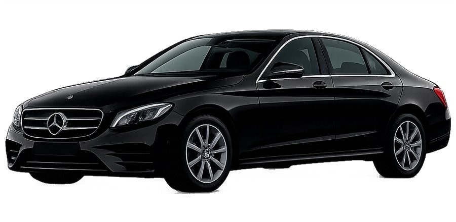 Executive chauffeur vehicle - Mercedes E-Class, BMW 5 Series