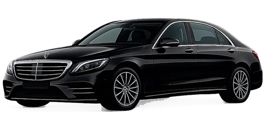 Executive Mercedes car for a premium cruise transfer
